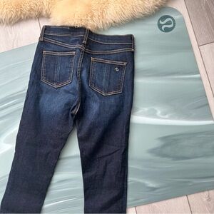 Rag & Bone 10 inch High Rise Skinny Jeans 27 Made in USA Kensington